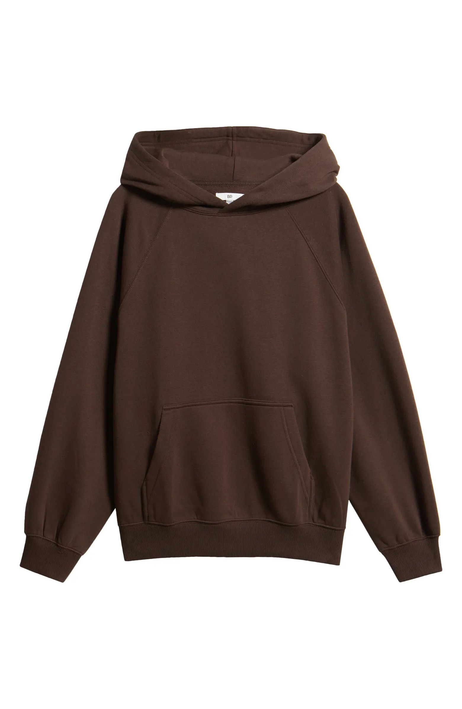 Fleece Detail Oversize Raglan Hoodie | Nordstrom