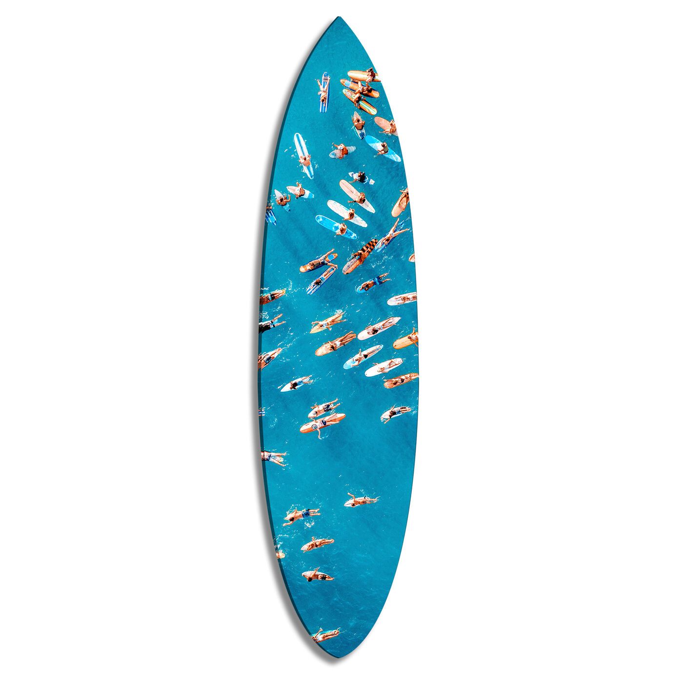 Together Surfboard | Wall Art by The Oliver Gal | Oliver Gal