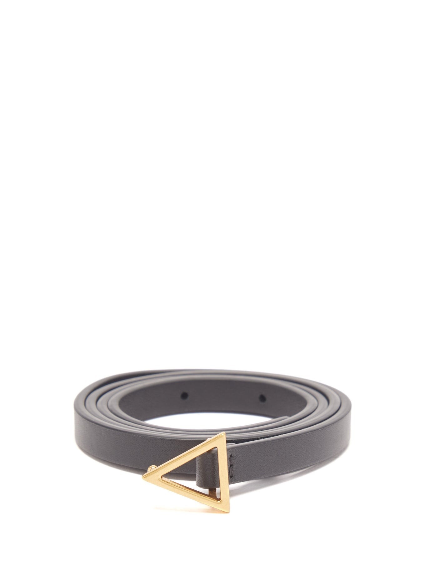 Triangle-buckle leather belt | Bottega Veneta | Matches (US)