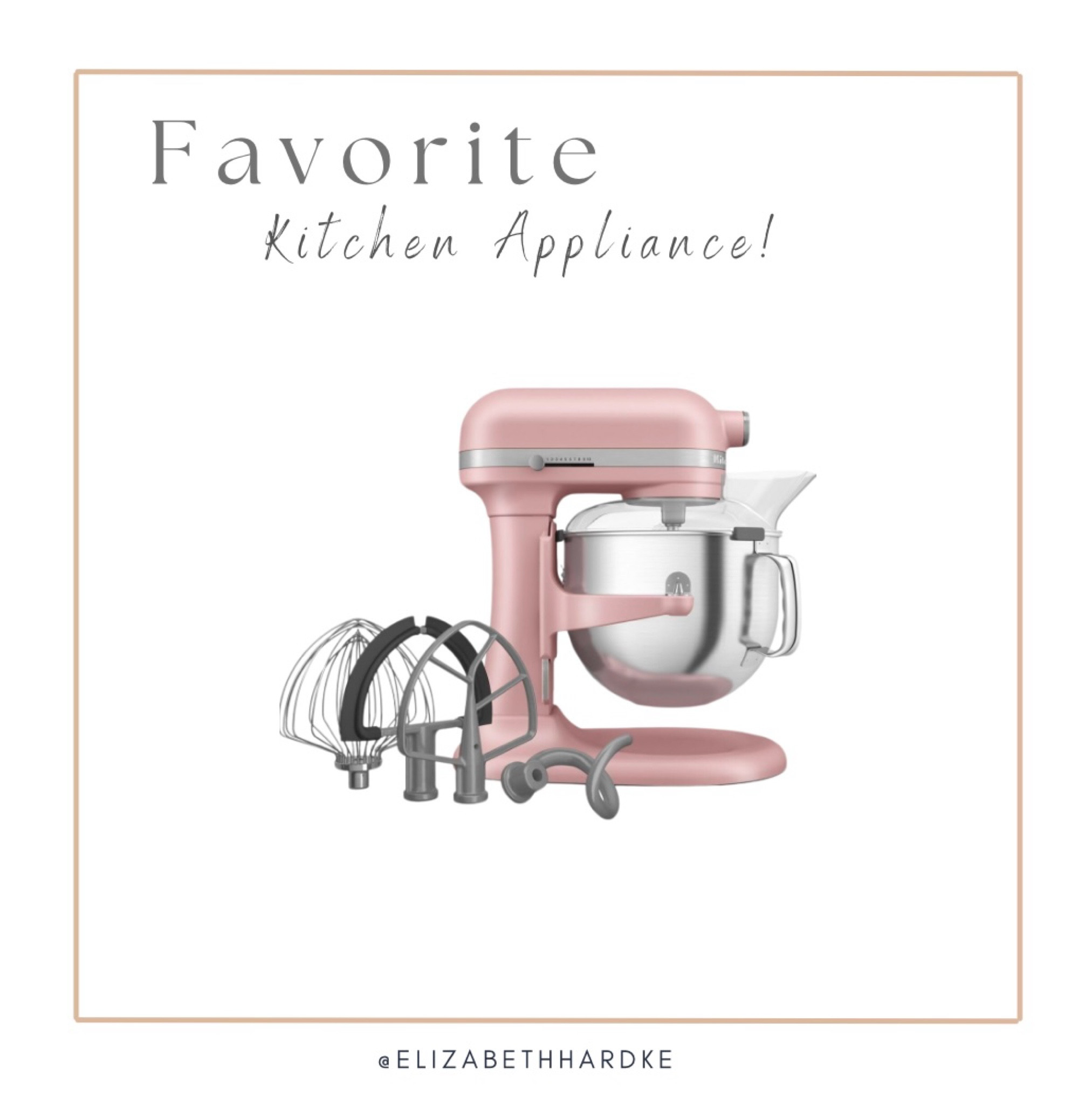 My favorite kitchen appliance that I have used for years! 7 quart, bowl lift stand mixer, 4 attachments, 11 settings, Kitchen Aid mixerr

#LTKHome #LTKHoliday #LTKCyberWeek