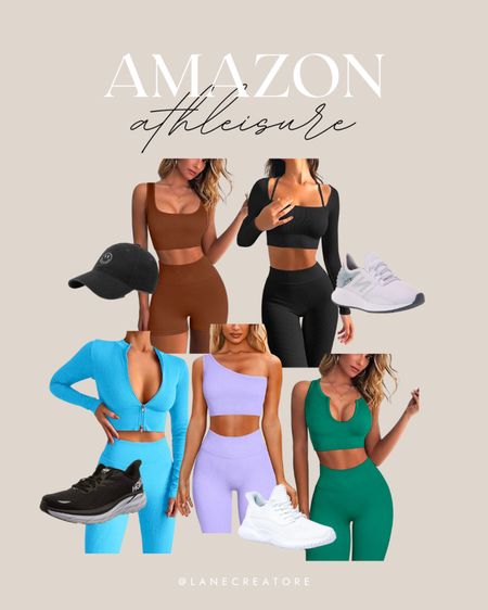 A few favorite Amazon workout sets! All are ribbed sets - so comfortable and such amazing quality. 

Amazon athleisure, Amazon finds, Amazon workout looks, Qinsen workout set

#LTKunder100 #LTKunder50 #LTKfit