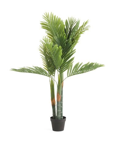 49in Golden Palm Potted Tree | Home Essentials | Marshalls | Marshalls