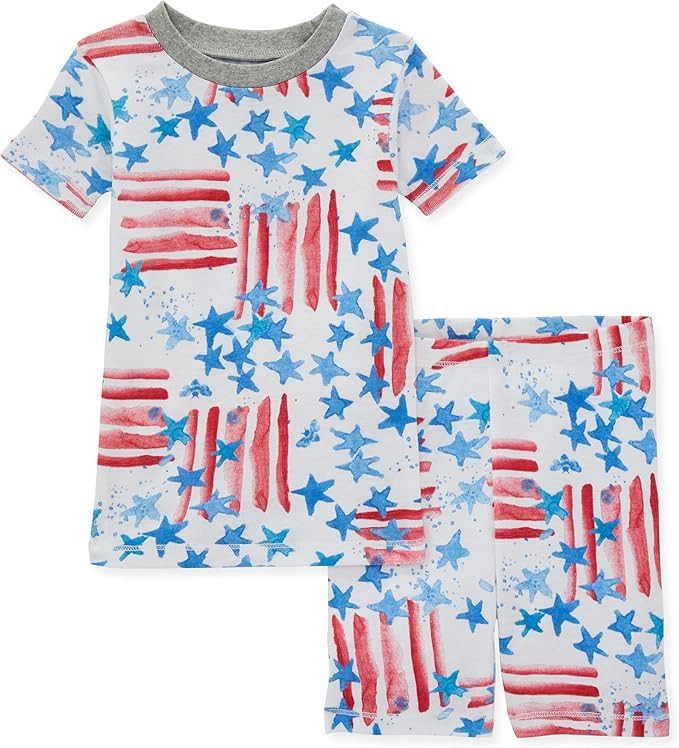 Burt's Bees Baby Baby Boys' Pajamas, Tee and Pant 2-Piece Pj Set, 100% Organic Cotton | Amazon (US)