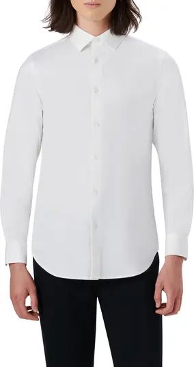 OoohCotton® Solid Button-Up Shirt | Nordstrom