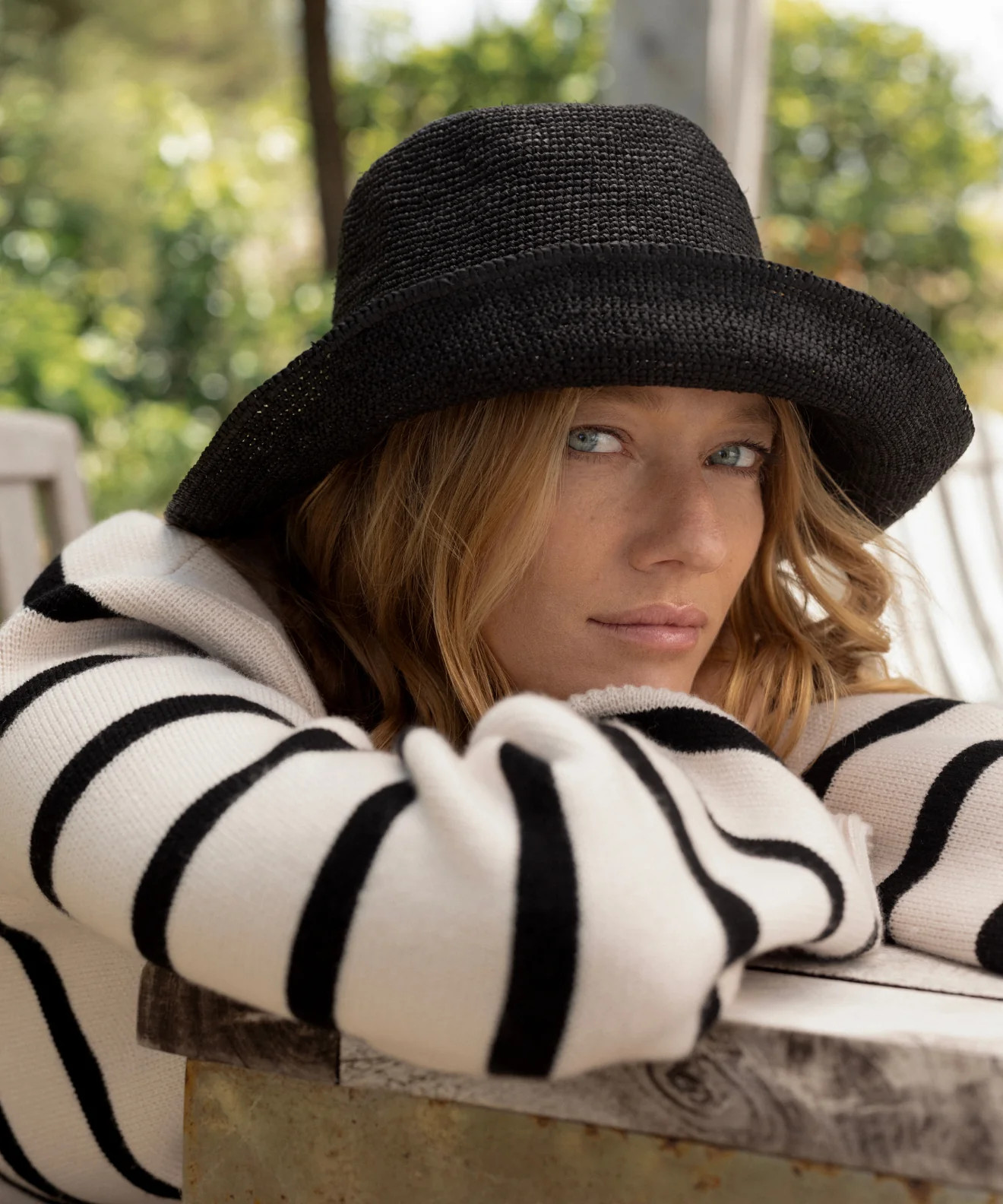 Crochet Raffia Sun Hat | Jenni Kayne