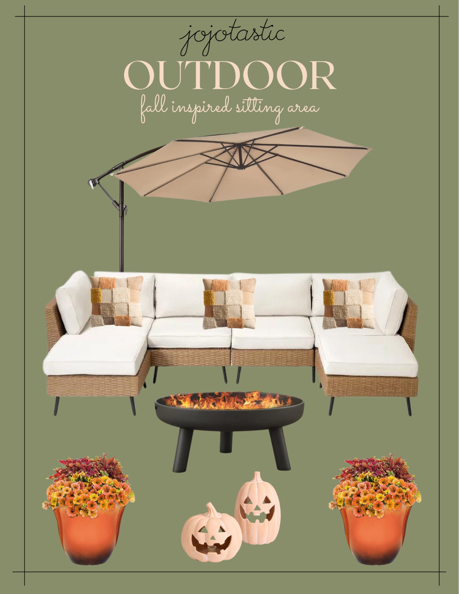 Check out this sitting area that is perfect for the fall season! 

#LTKSeasonal #LTKHome #LTKStyleTip