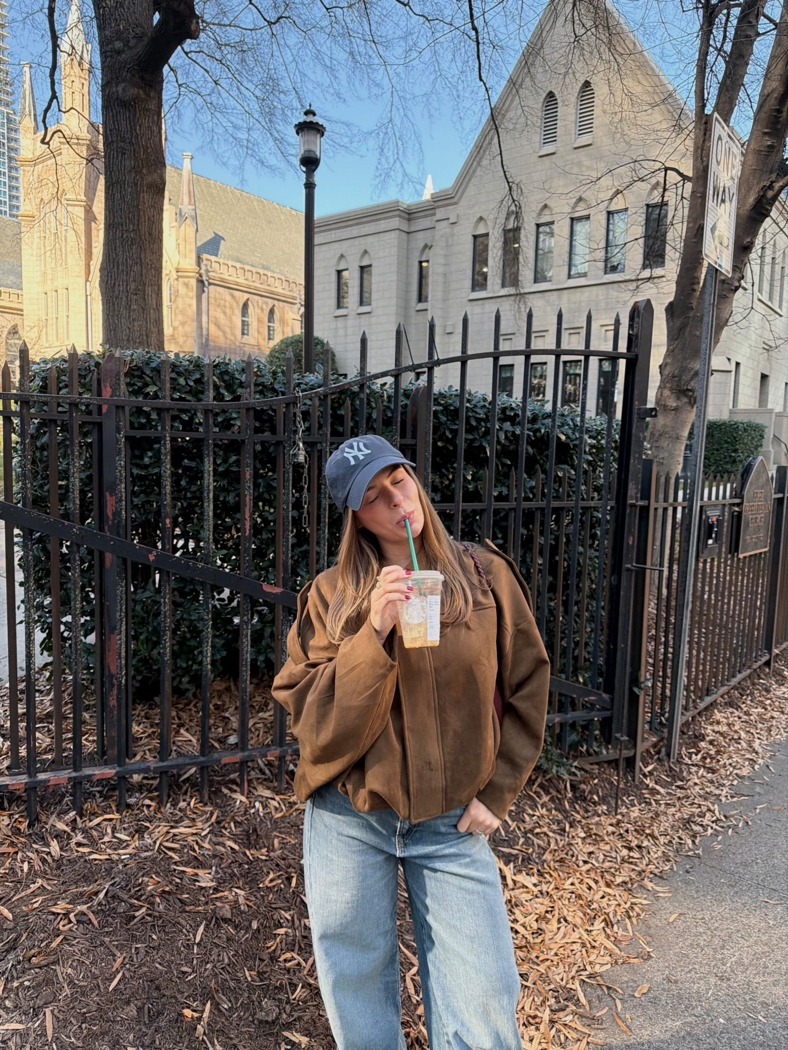 Winter outfit of the day. Ootd 
Wearing small in jacket 
Jeans are Zara 

#LTKdayinmylife #LTKSeasonal #LTKootd