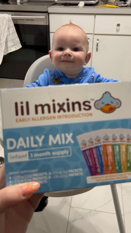 The lil mixins early allergen introduction kit is working so well for Rocco!

#LTKbump #LTKunder50 #LTKbaby