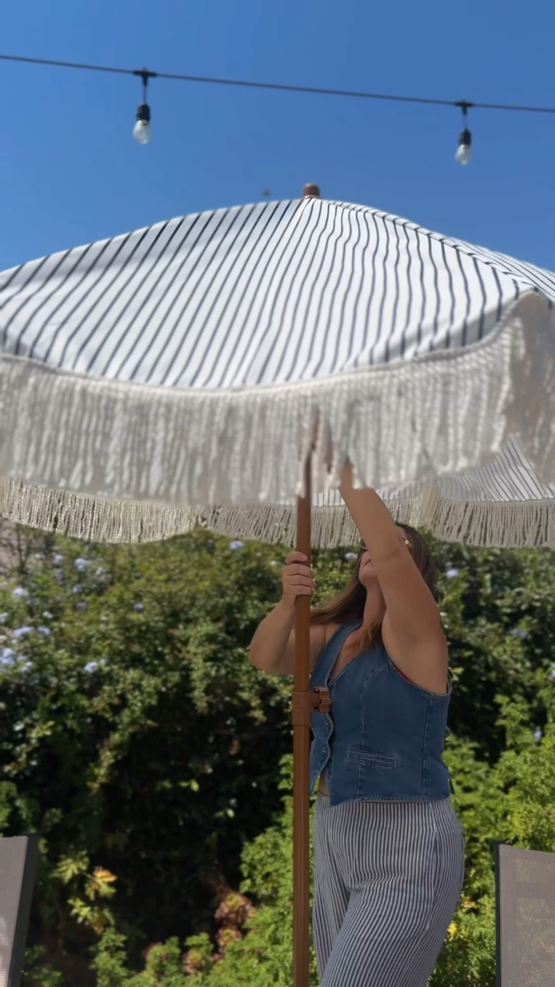 Loving this adorable boho fringe umbrella from Walmart! ☀️🤍

The playful fringe details add the perfect touch of charm and style to any backyard, pool day, or patio setup. If you’re looking to lounge in style this summer, this umbrella is a must-have!

✨ Affordable
✨ Boho-inspired
✨ Creates the cutest outdoor vibe

Shop this umbrella and more of my favorite outdoor finds through my links!

#LTKHome
