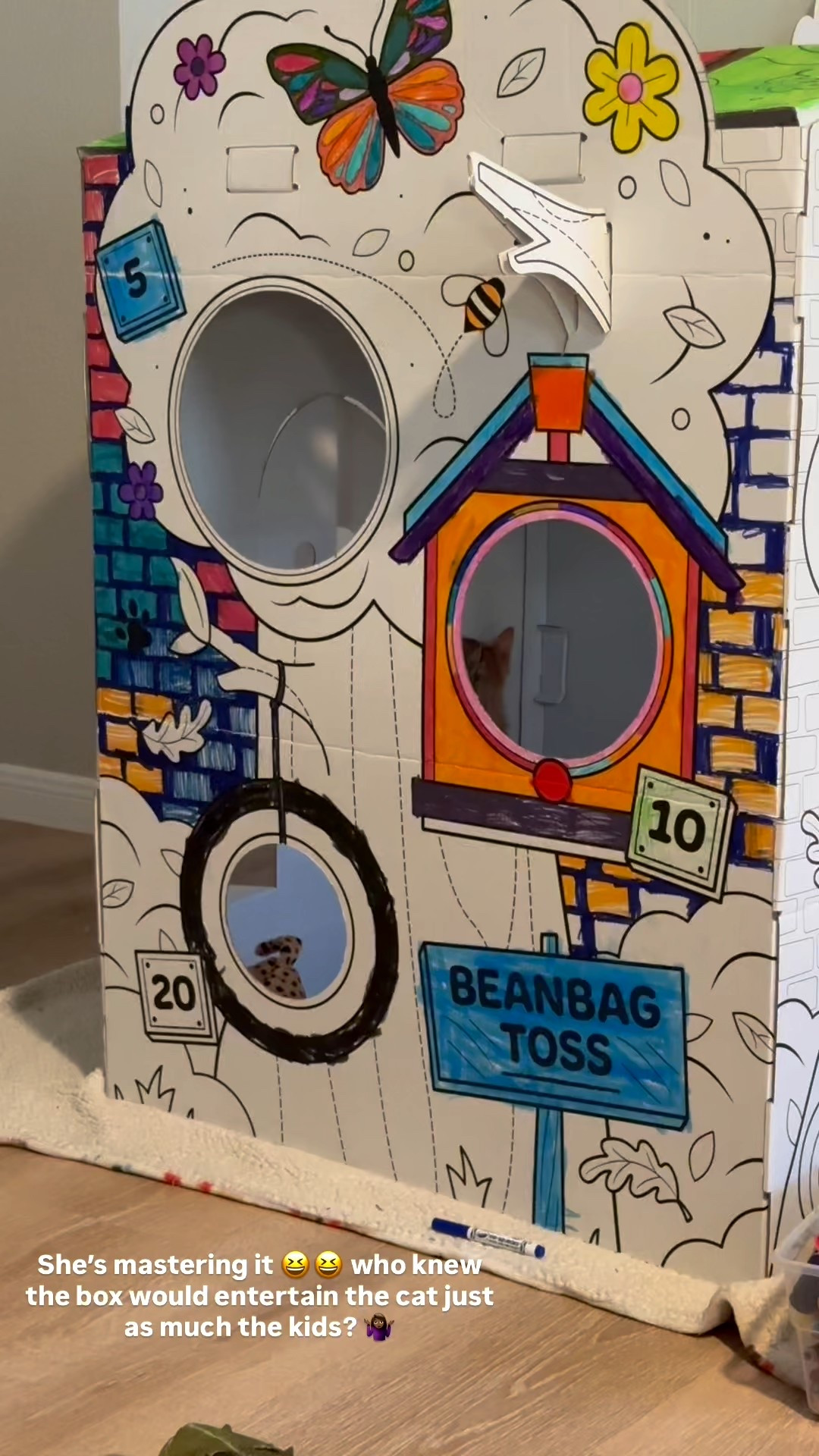 Great activity for kids and cats apparently 😆

#LTKKids #LTKFindsUnder50 #LTKFamily