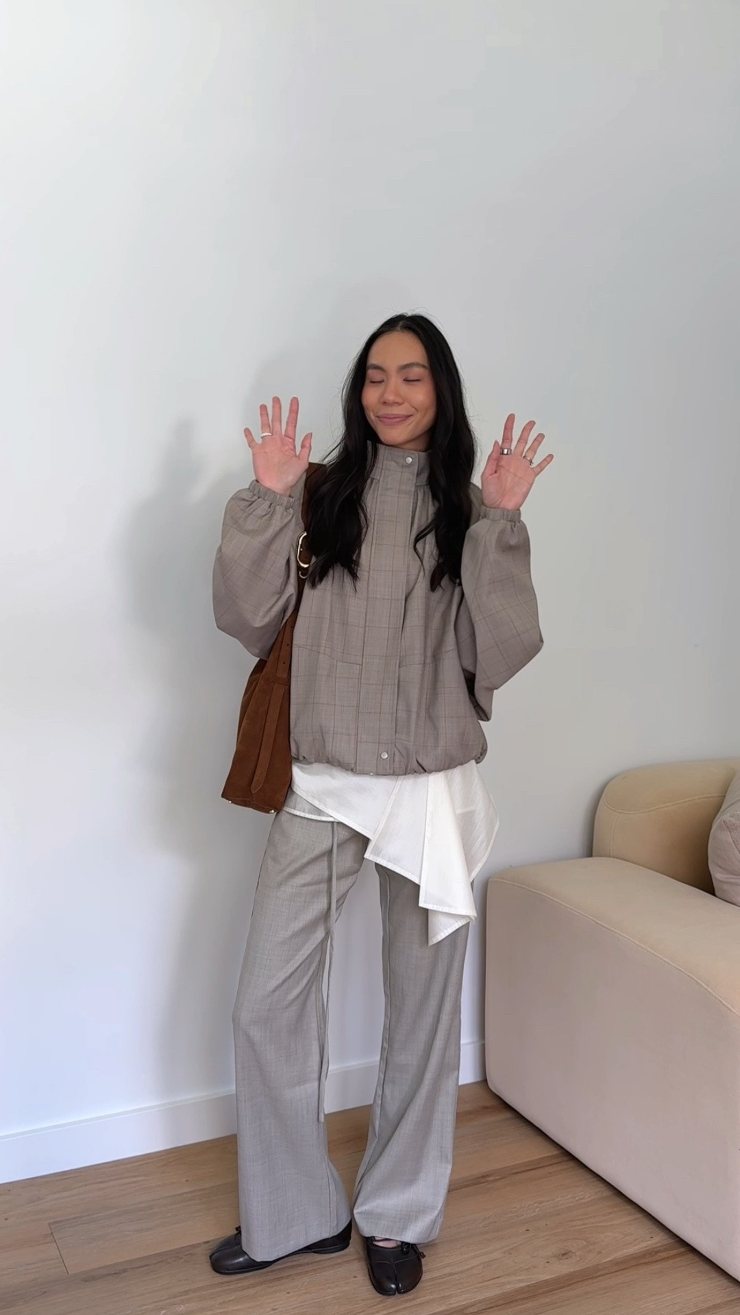 today’s winter outfit to fit the brief of light layers, jackets & plaid! 🤍

exact top: https://mattir.com/products/sloane-top-ivory?srsltid=AfmBOorQv9xZ8ioMnAaCsVv7GITVOzLDF04IkbMR6k-kvGnl1KqJm2gU

#LTKaustralia #LTKwinter #LTKmodest