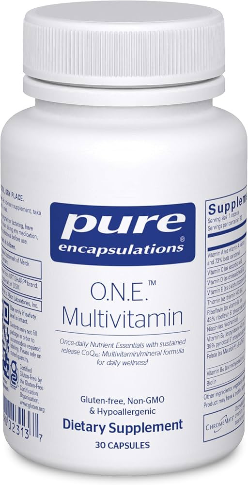 Pure Encapsulations O.N.E. Multivitamin - Once Daily Multivitamin with Antioxidant Complex Metafo... | Amazon (US)