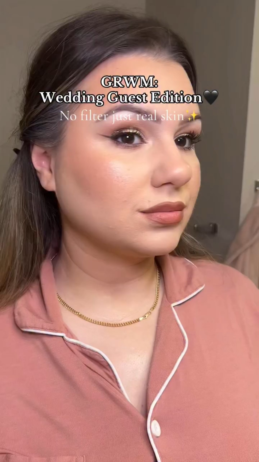 GRWM Wedding Guest Edition🖤✨ #grwm #weddingguest #realskin #nofiltermakeup #skintexture #makeuptransformations #realisticmakeup #makeuptutorial #grwmmakeup

#LTKFindsUnder50 #LTKBeauty #LTKWedding