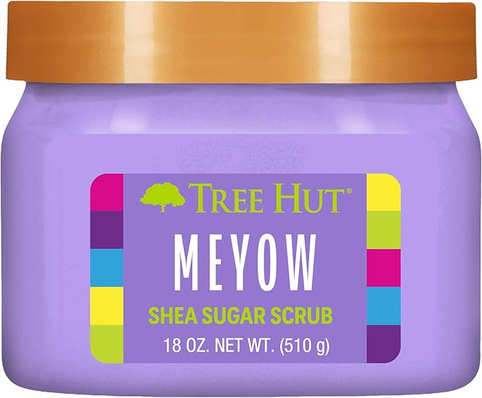 Tree Hut Shea Sugar Scrub Meyow | Exfoliating Body Scrub Removes Dead, Dry Skin for a Soft & Hydr... | Amazon (US)