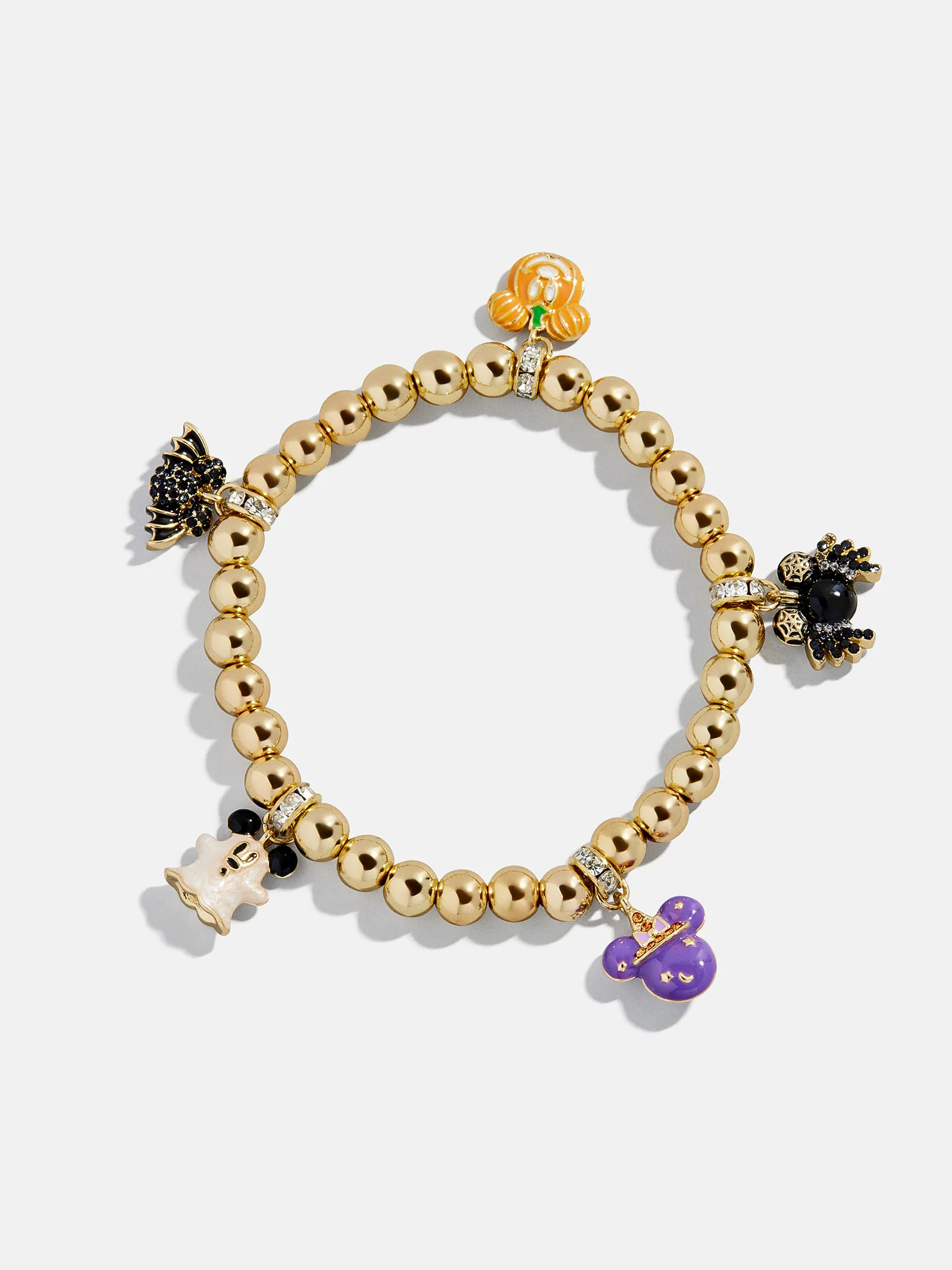 Disney Mickey Mouse Halloween Charm Bracelet - All Hallows' Hue | BaubleBar