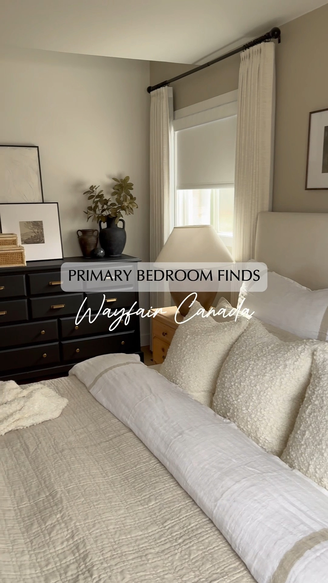 Primary bedroom finds from @wayfaircanada

#Wayfair #WayfairCAHome # WayfairCAPartner #bedroom #lamps #decor #arearug #floormirror #curtains

#LTKHome