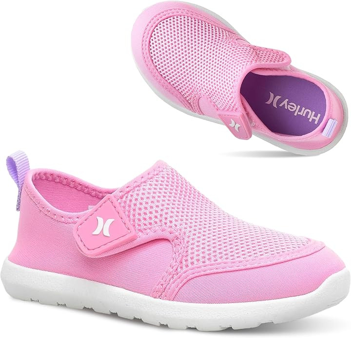 Hurley Kids Toddler Water Shoes Spence- Quick-Dry Water Shoes for Boys and Girls, Lightweight, Ea... | Amazon (US)