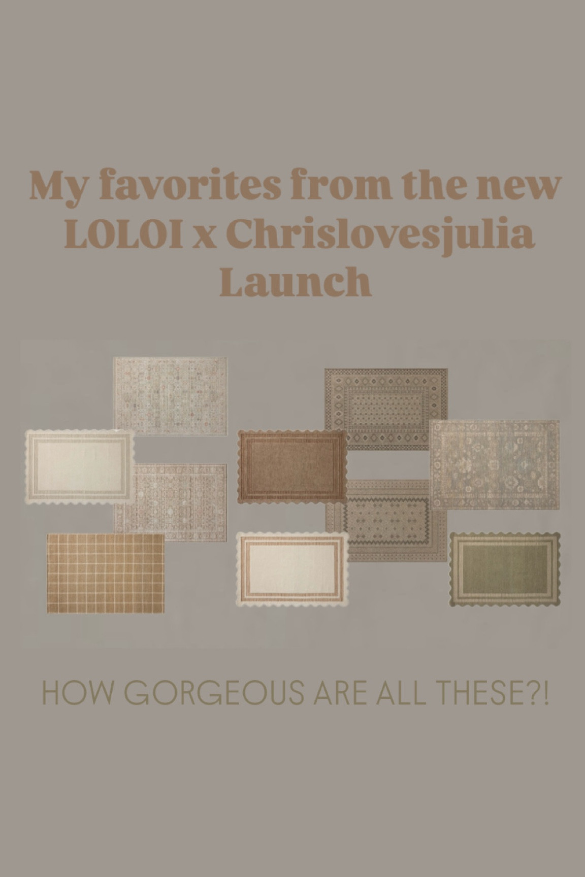 Loloi Chris loves Julia collection providence Henry Lou side ida Scottie 

#LTKHome