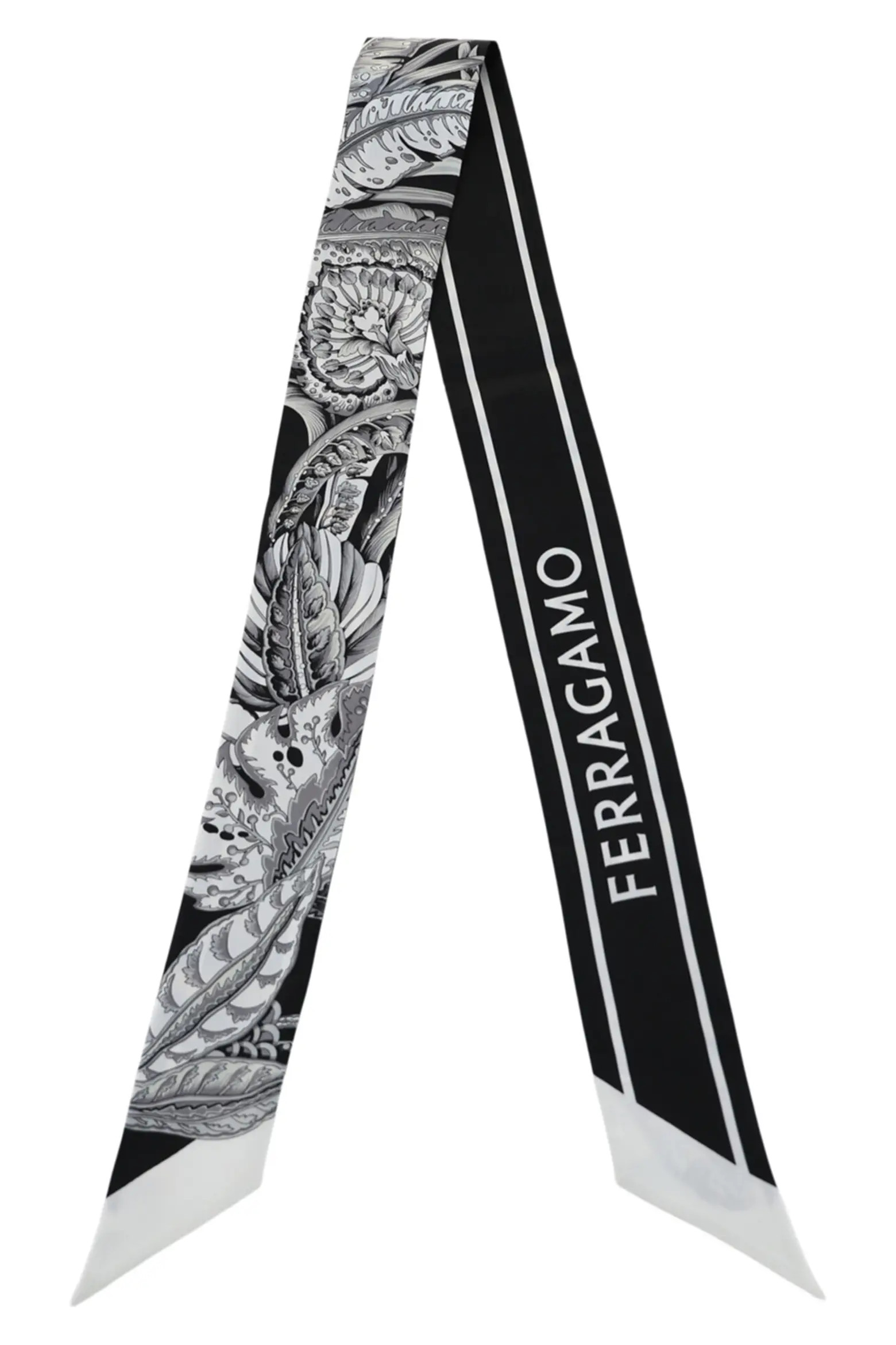 FERRAGAMO Skinny Silk Scarf (Women) | Nordstromrack | Nordstrom Rack
