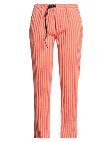 White Sand Woman Pants Coral Size 0 Cotton, Wool, Silk | YOOX (US)