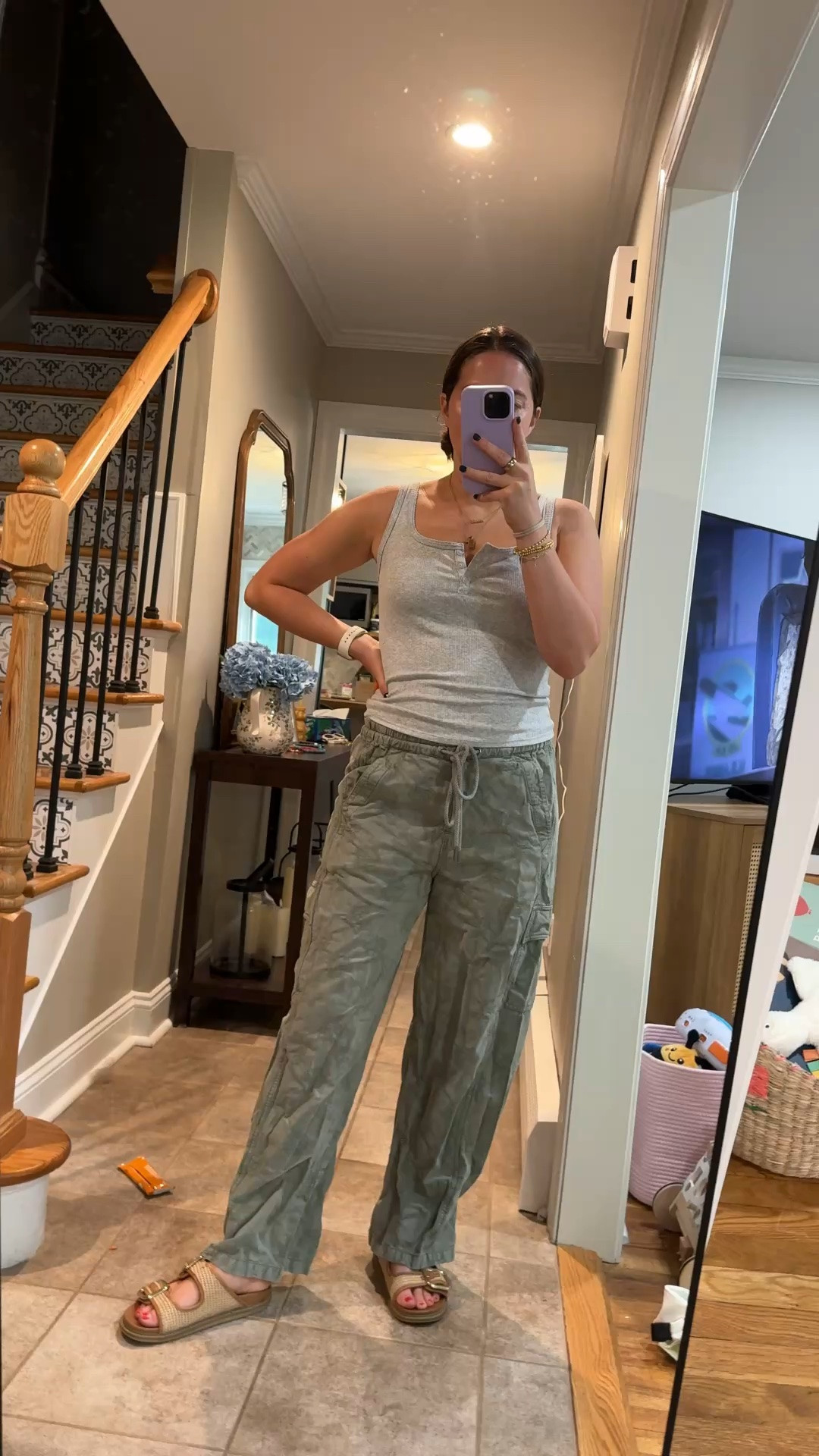 I wear these pants at least once a week 🤪 wearing size s in both

#LTKmomlife #LTKootd