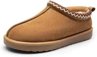 DREAM PAIRS Women's Fuzzy Cozy Slippers Genuine Suede Indoor Outdoor Fluffy Home Comfy Winter Sli... | Amazon (US)