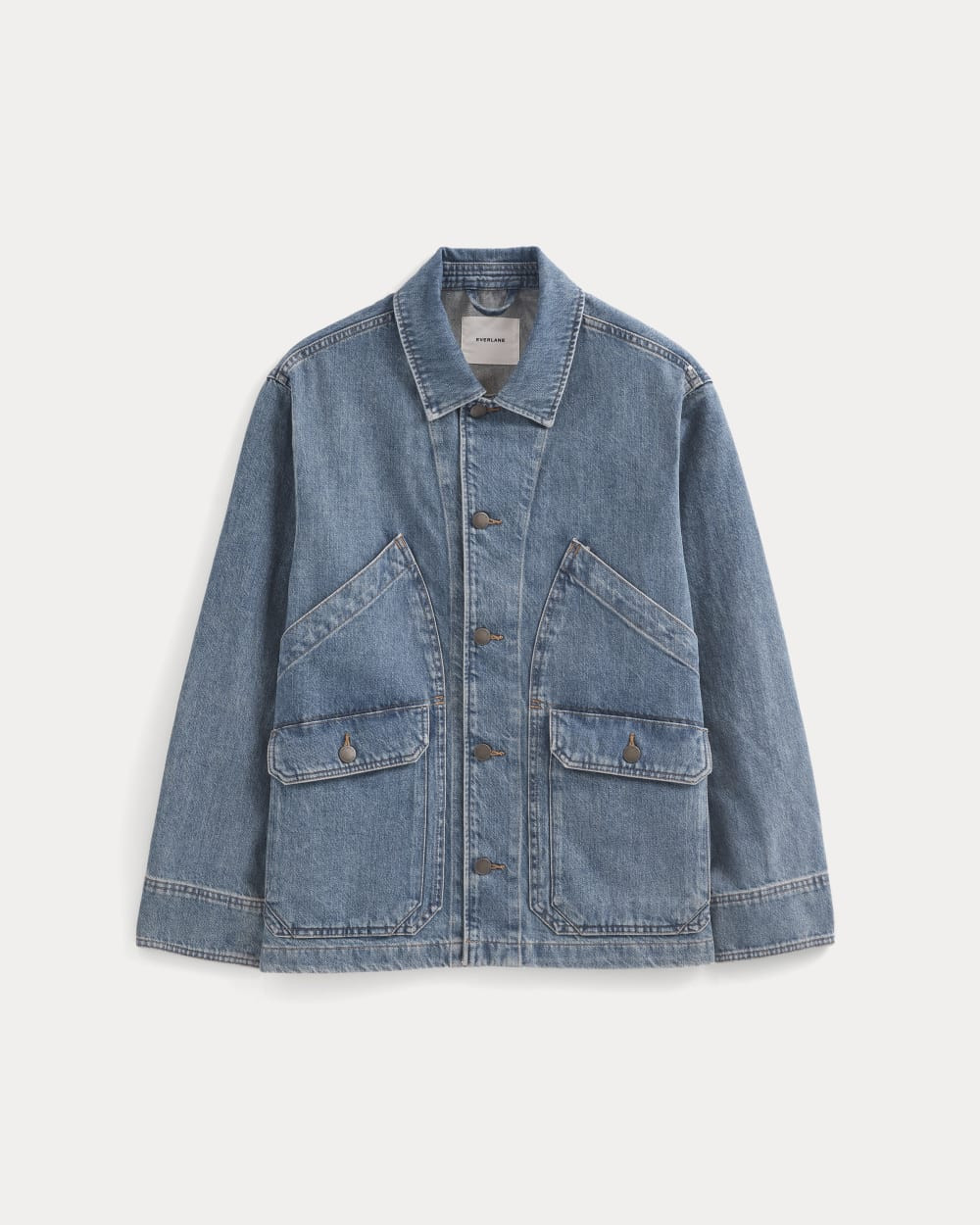 Relaxed Denim Barn Jacket | Robbins Indigo | Everlane