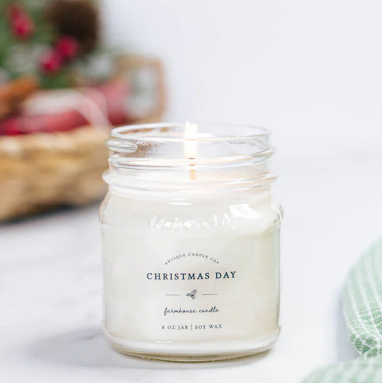 Christmas Day 8 oz candle | Antique Candle Co.