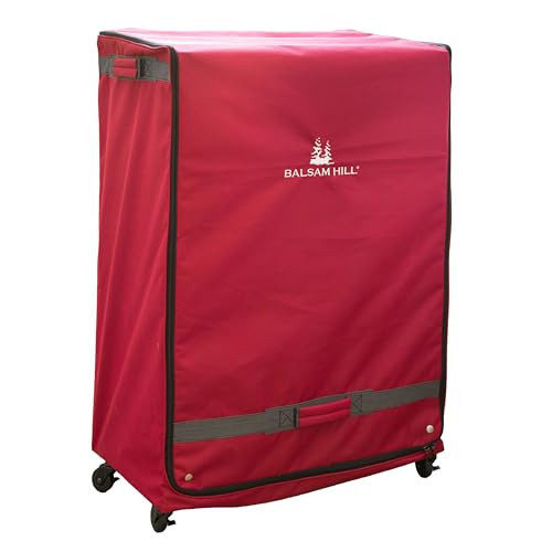 Balsam Hill Deluxe Rolling Ornament Chest - 120pc Christmas Decoration Storage with Dividers & Trays | Amazon (US)