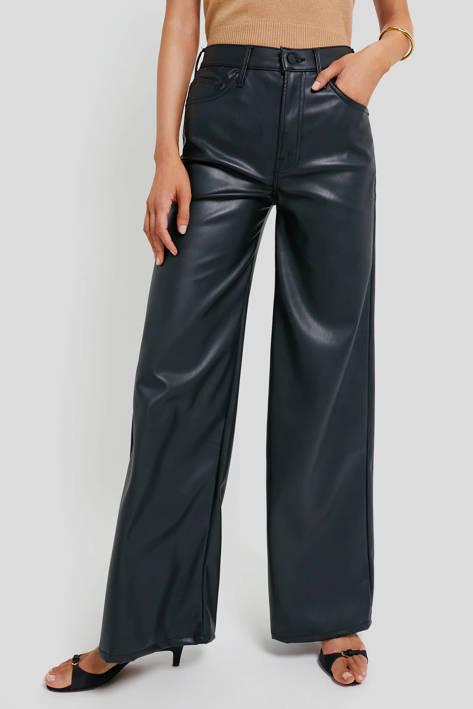 Black Faux Leather The Undercover | Tuckernuck (US)