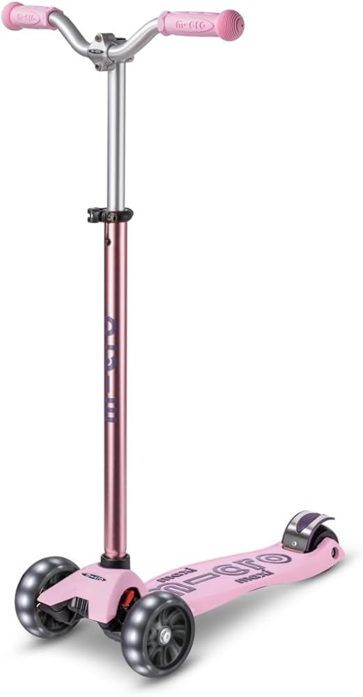 Micro Kickboard - Maxi Deluxe Pro LED Kick Scooter - Smooth-Gliding, 3-Wheeled, Light-Up Wheels, ... | Amazon (US)