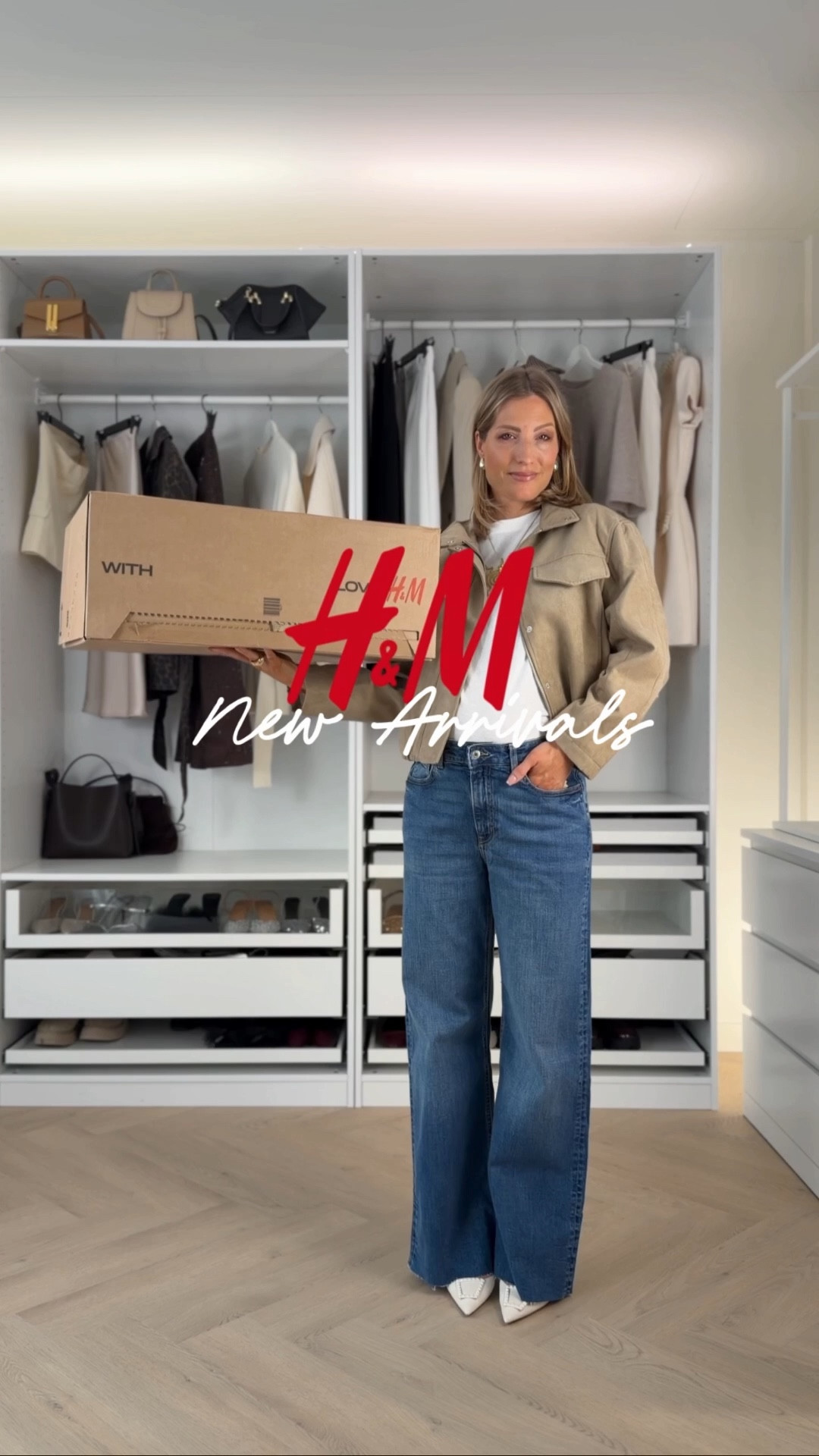H&M NEW ARRIVALS 🤍 from effortless denim looks to chic summer occasion outfits, these new arrivals are giving elevated everyday style! ✨

I’m wearing size M or L in trousers, S in tops, S in jacket, 40 in jeans, 24 weeks pregnant now.

Which look is your favorite? 1–7? 👇🏼

Like this post to save it to your favourite folder and come back later to shop.

H&M new arrivals, H&M haul, summer outfits, vacation outfits, wide leg jeans, suede jacket outfit, black satin dress, navy co ord set, printed co ord, white tie front top, light wash denim, elevated basics, chic everyday style, classy outfits, capsule wardrobe, neutral outfits, European summer outfits, effortless fashion, outfit inspiration, minimal chic style
