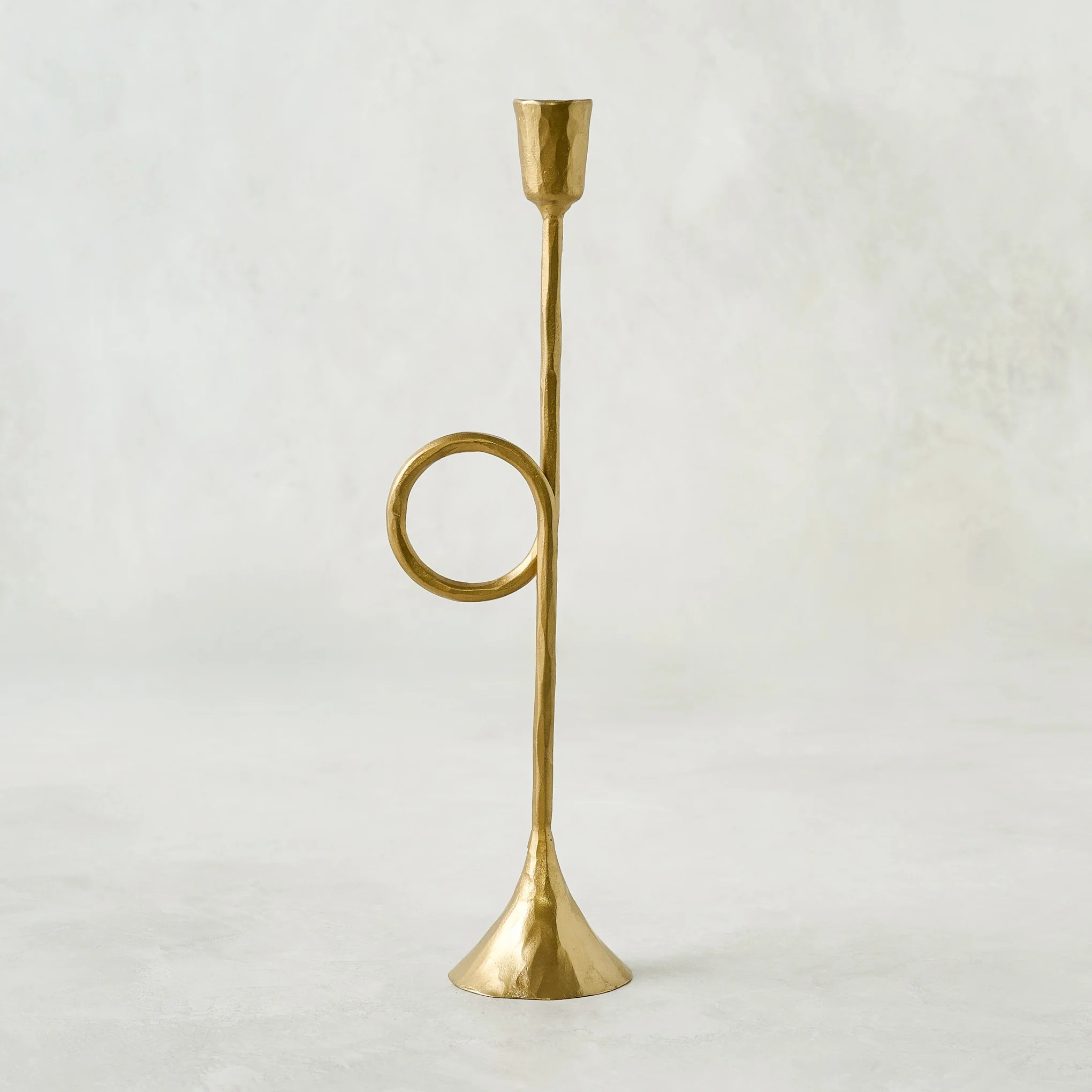 Antique Inspired Trumpet Taper Holder | Magnolia