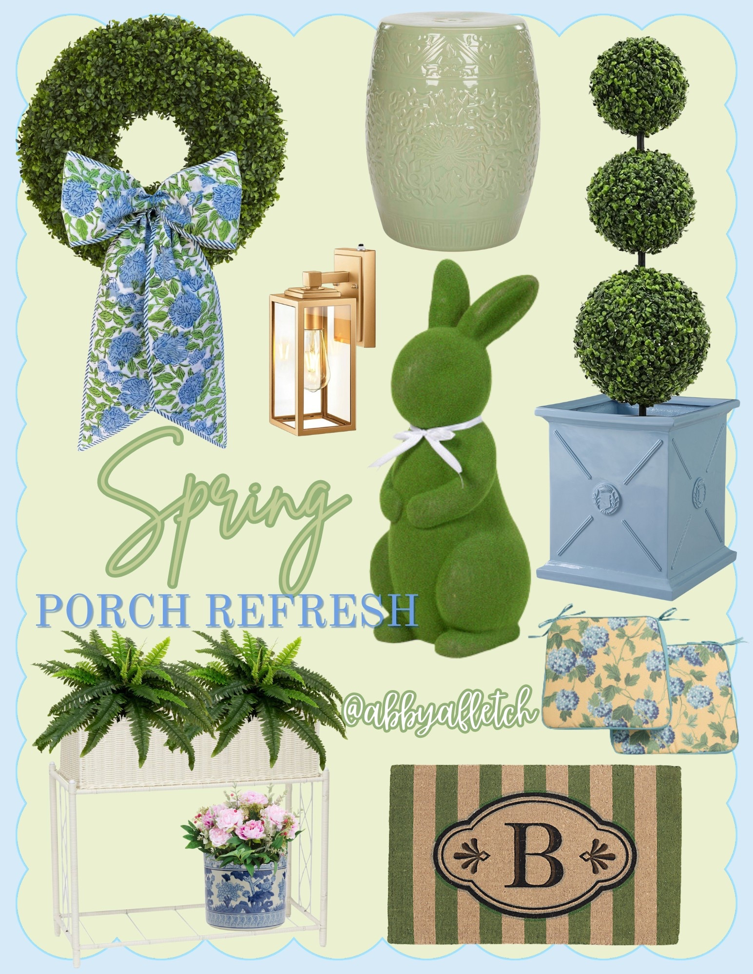spring porch refresh🦋💚

#LTKHome #LTKSpringSale #LTKSeasonal