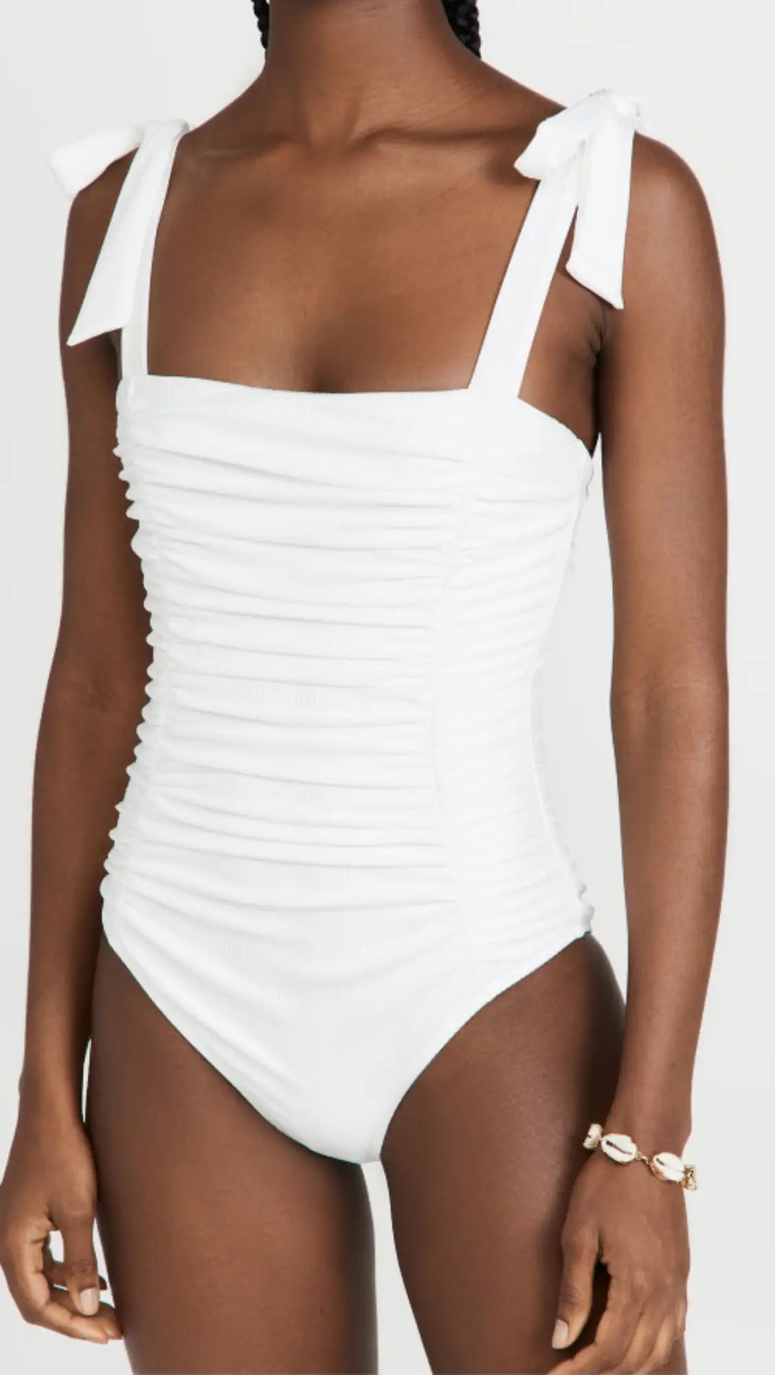 MINKPINK Constance Ruched One Piece Swimsuit | Shopbop | Shopbop