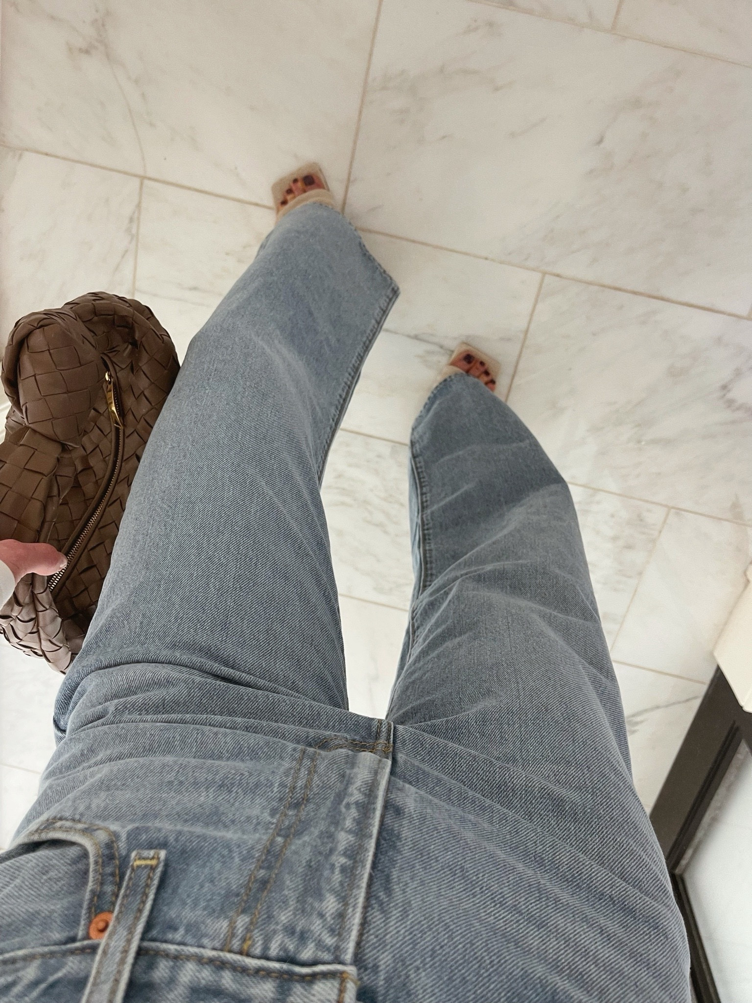 Best wide leg jeans under $100. Fit tts non stretch 