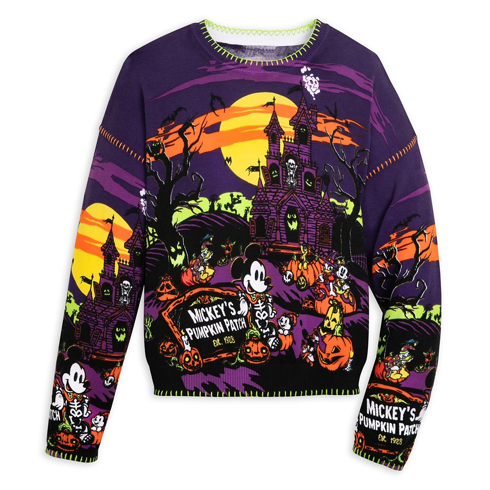Mickey Mouse and Friends Halloween Sweater for Women | Disney Store