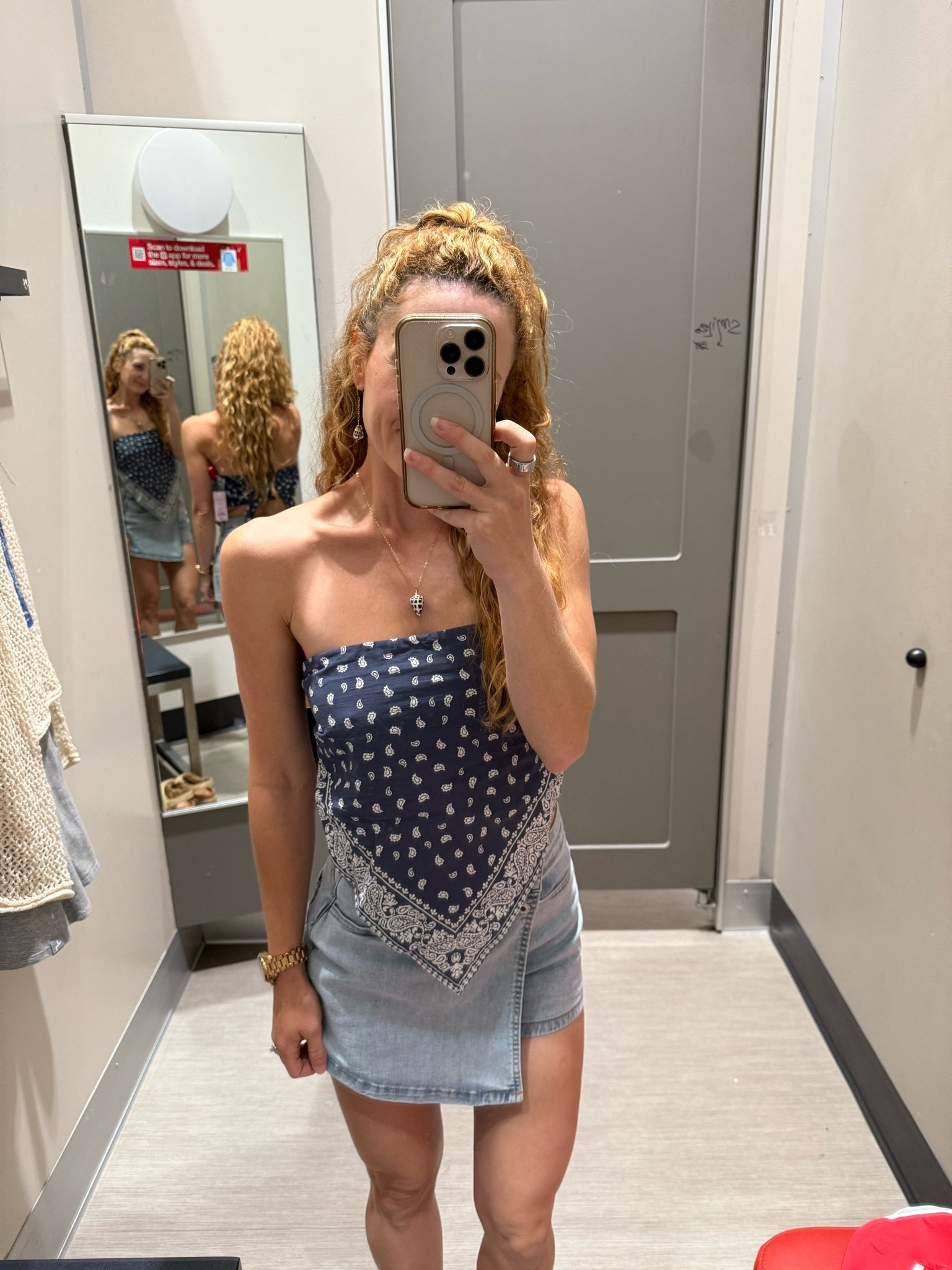 Bandana tube top at Target!

#LTKootd #LTKPetite #LTKgrwm