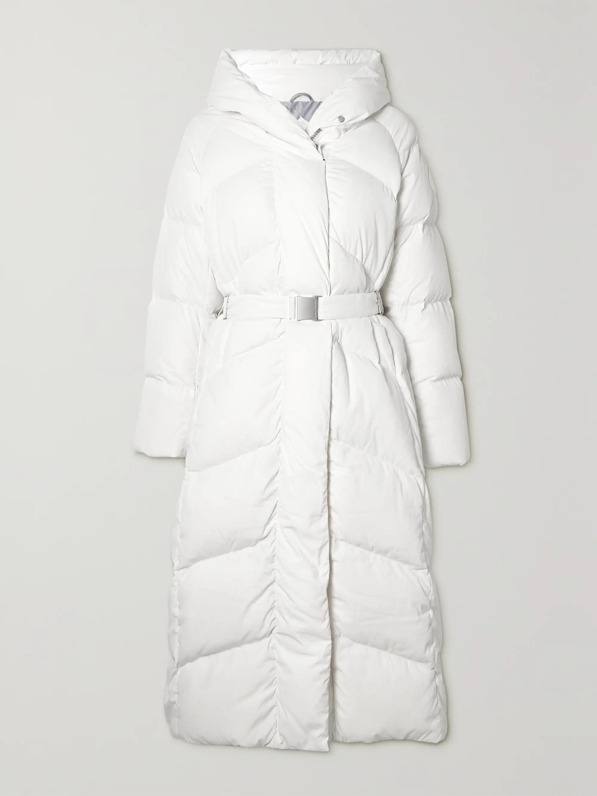 Marlow hooded belted quilted Ventera down parka | NET-A-PORTER (UK & EU)