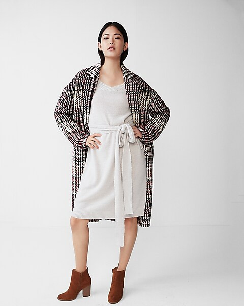 Slouchy Tie Sleeve Sash Waist Dress | Express