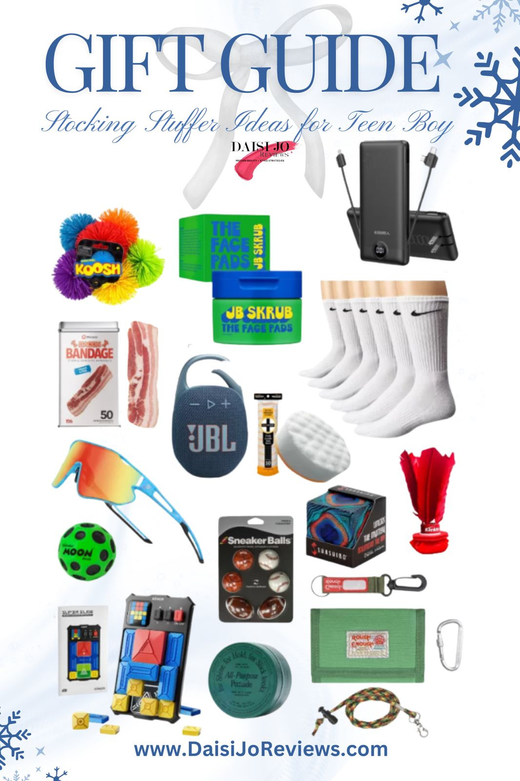 Finding the perfect stocking stuffers for teen boys can be a challenge. These top-rated picks are practical, cool, and guaranteed to be a hit on Christmas morning. Tap to shop these teen-approved gift ideas! #StockingStuffers #TeenGifts #HolidayGifts 

 #LTKGiftGuide #LTKHoliday #LTKSaleAlert