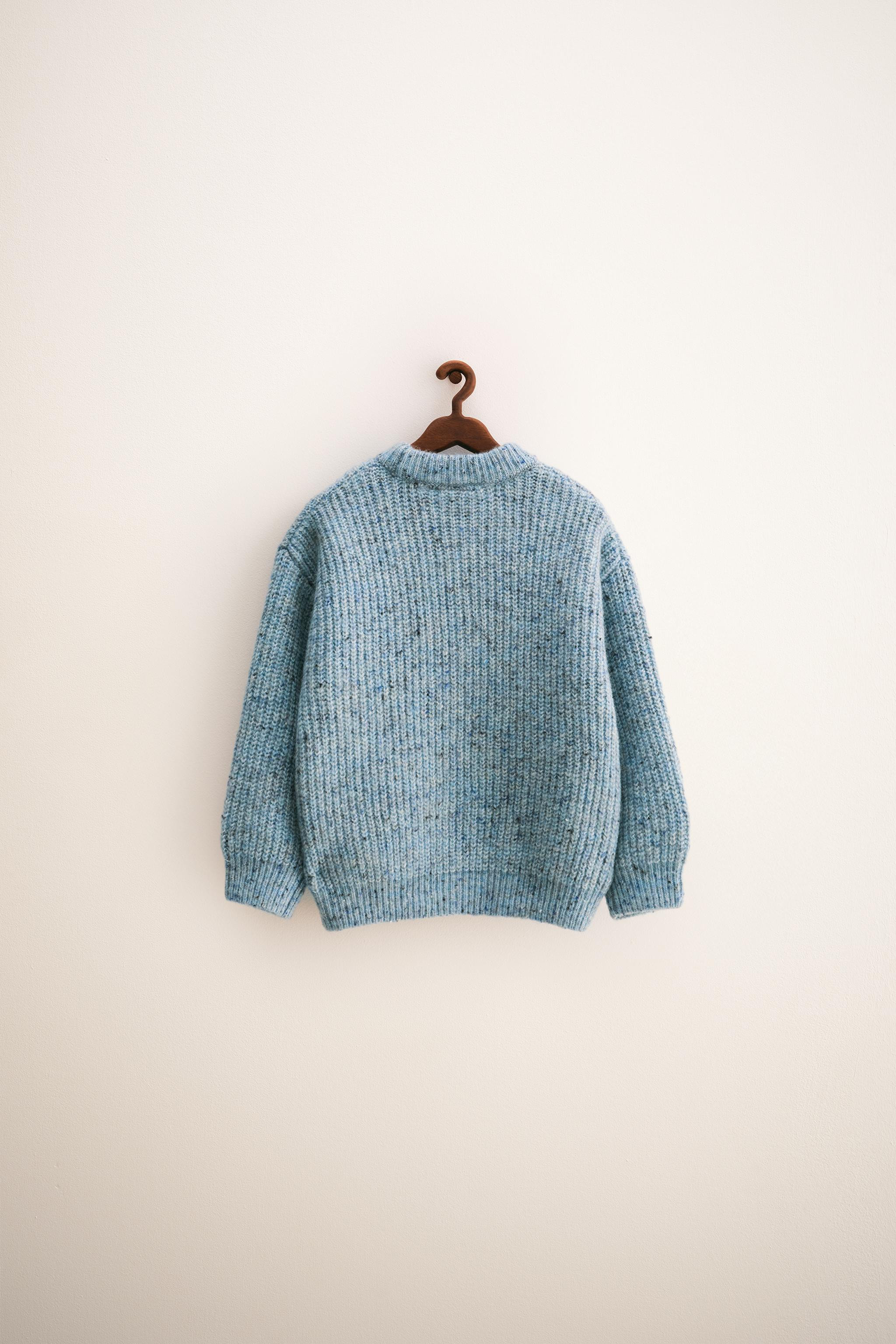 ZARA TIMELESS - GROBSTRICKPULLOVER MIT WOLLE | Zara DE