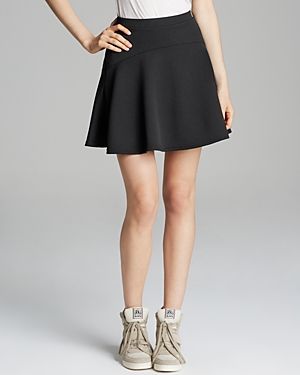 Aqua Skirt - Black Ottoman New Circle | Bloomingdale's (US)