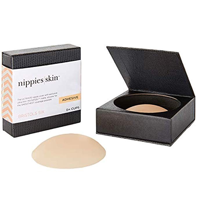 Nippies Skin | The ORIGINAL nipplecover with sticky bra - ADHESIVE Cream Color | Amazon (US)