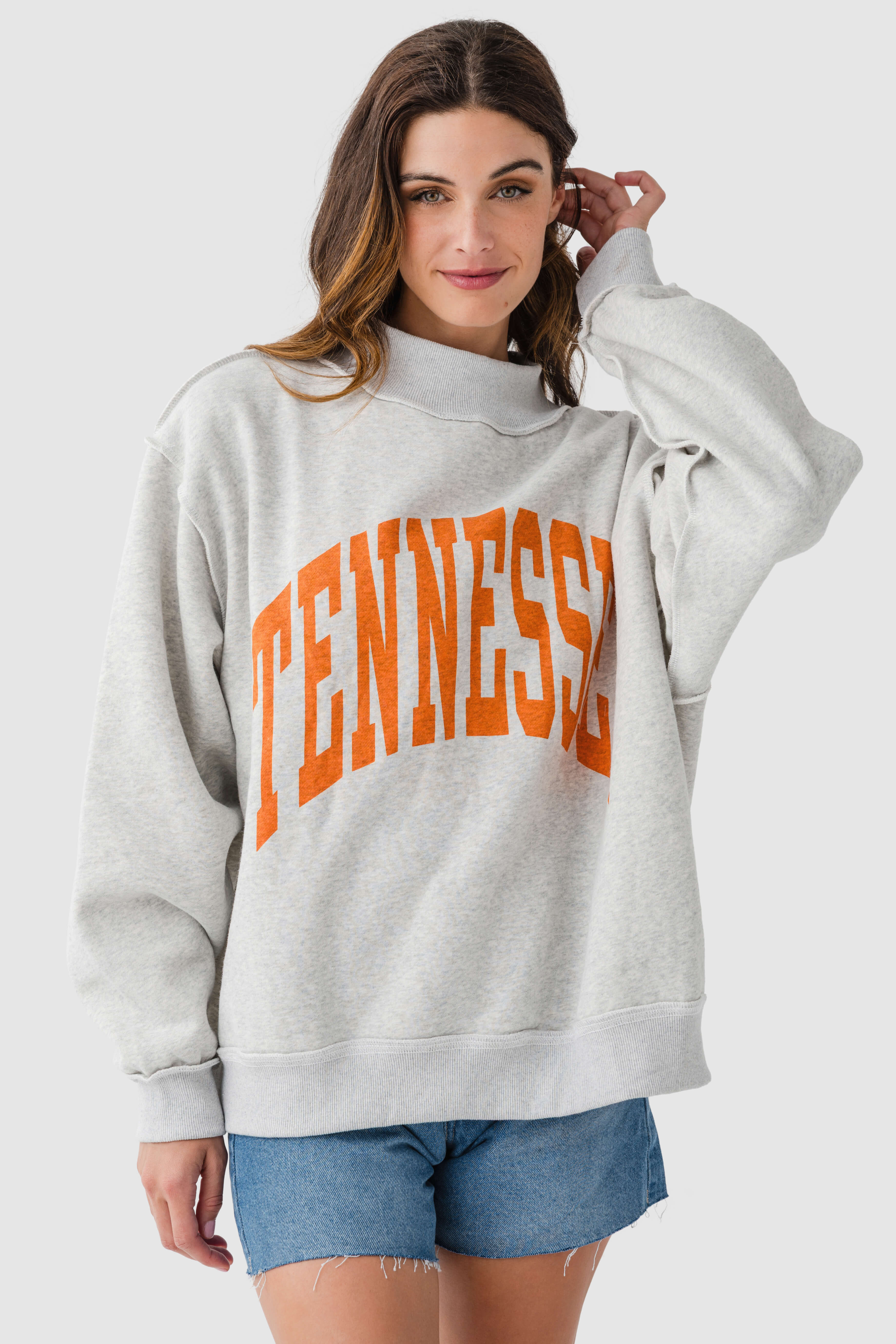Bucketlist Reversible Mockneck Sweatshirt | Social Threads