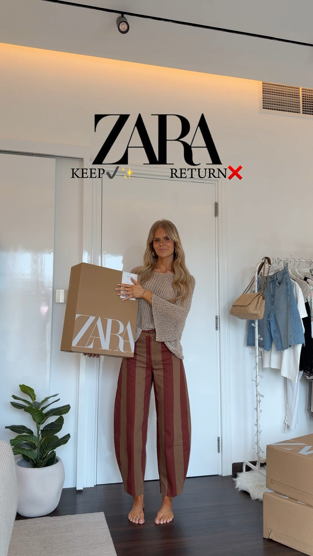 ZARA NEW-IN HAUL ✨📦 obsessed with the new-in from zara right now! 
My sizes: 
Striped brown jeans - size EU34
Knit jumper - size S
White jeans - size EU 32
White tshirt - size L
Colorful striped set pants - size XS
colorful striped set top - size XS
Jeans jacket - size S
Burgundy set pants - size S
Burgundy set top- size S
Olive set pants - size XS
Olive set top - size XS
Striped knit set pants- size S
Stripes knit set shirt - size S
Bermuda jeans - size EU34
Striped tshirt yellow - size S
Pink striped jeans - size EU34
White Top- size XS
-> All shoes are true to size ✨✨

#LTKFashionMonth #LTKautumn #LTKsummer