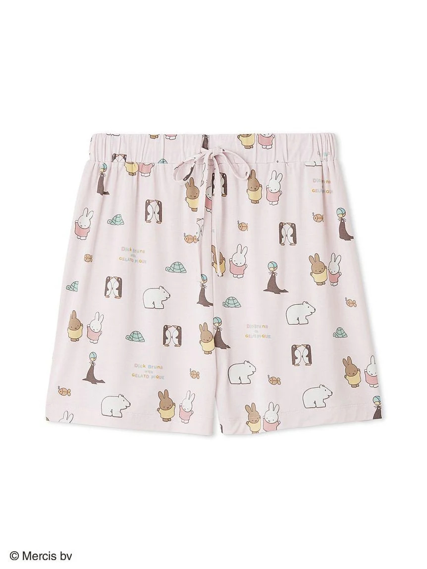 【Dick Bruna】 [Cool to the Touch] All-Over Print Shorts | Gelato Pique