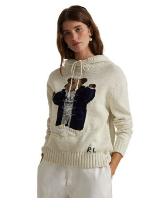 Ralph Lauren Polo Bear Hooded Sweater  | Bloomingdale's Women | Bloomingdale's (US)