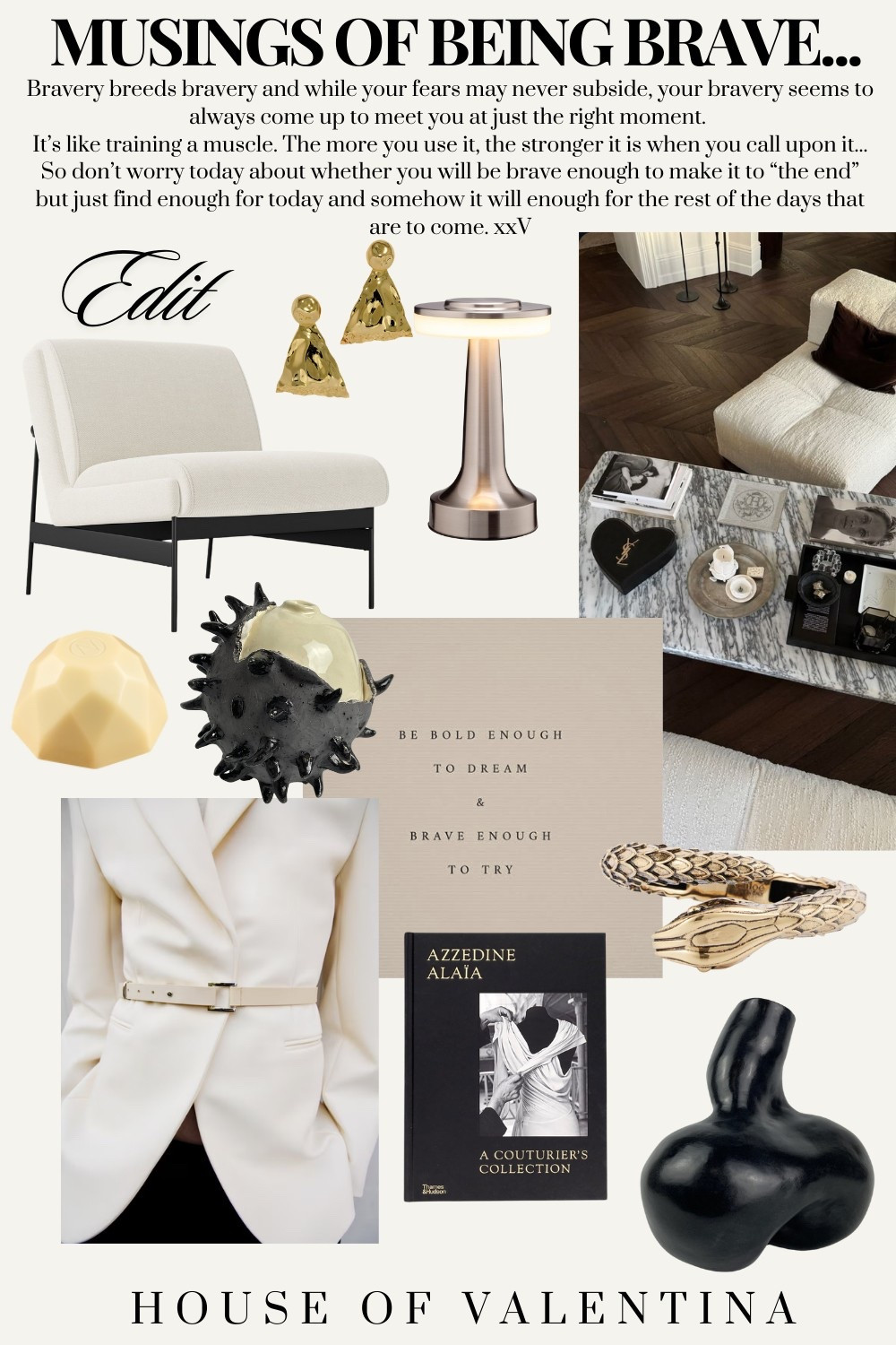 Musings of being brave! 

#LTKStyleTip #LTKPetite #LTKHome