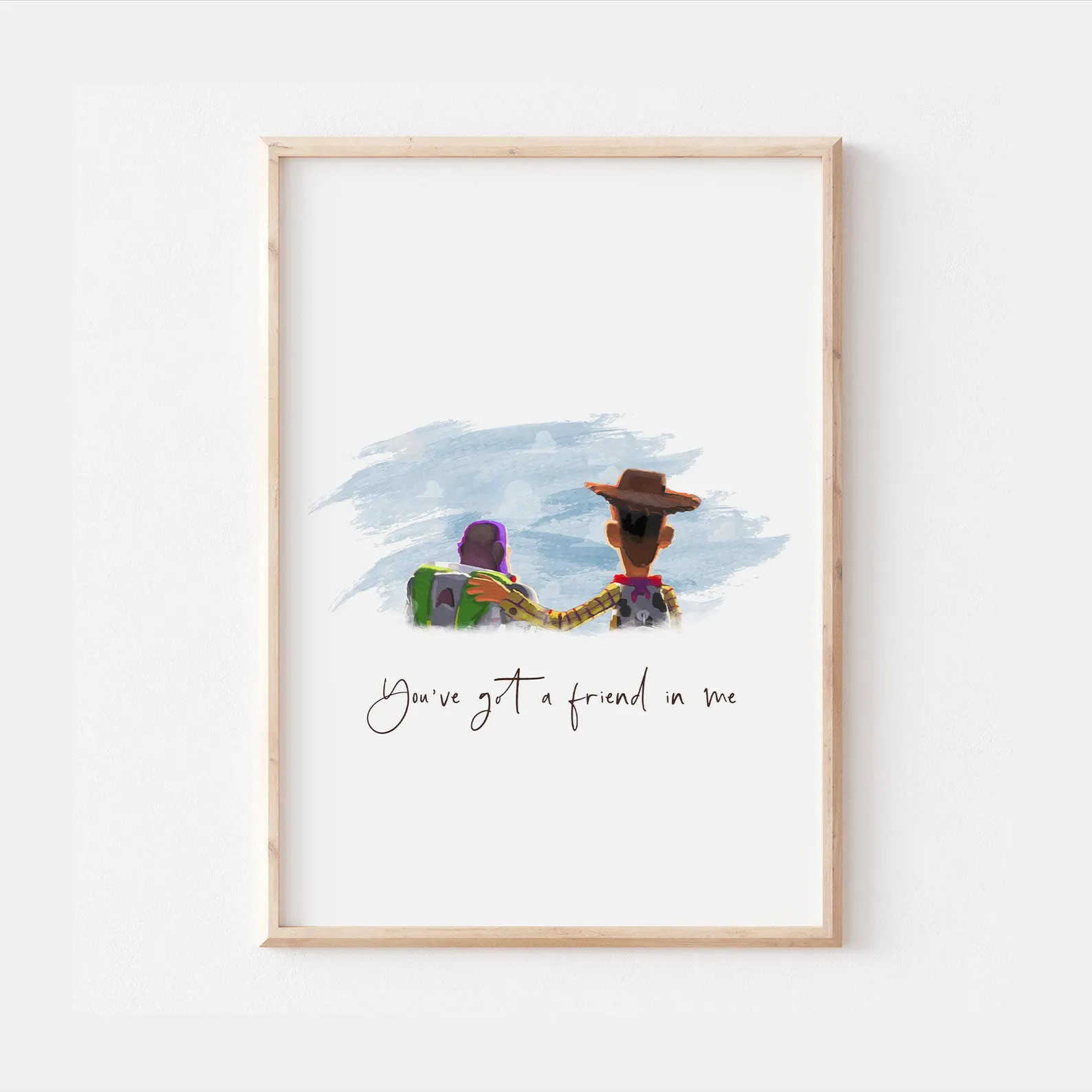 Toy Story Quote Prints, Kids Bedroom Decor, Pixar Disney Nursery Wall Art, Buzz Lightyear Woody G... | Etsy (US)